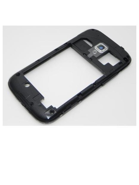 Samsung Galaxy Ace 2 I8160 Carcasa central negra premium