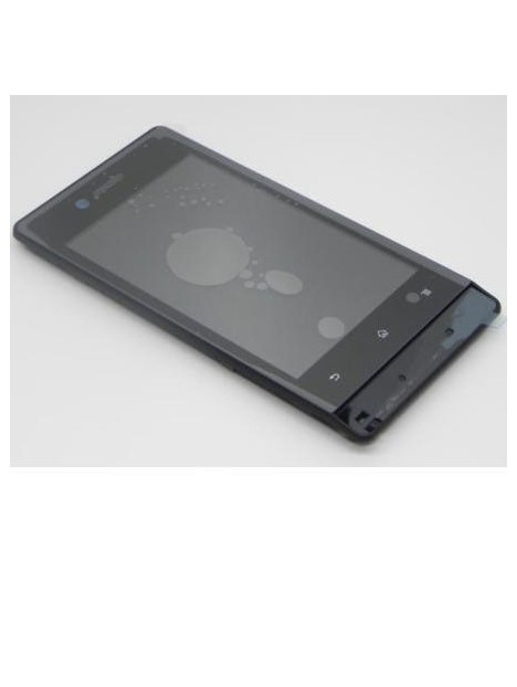 Sony Ericsson Xperia Miro ST23I LCD + Táctil + Marco negro o