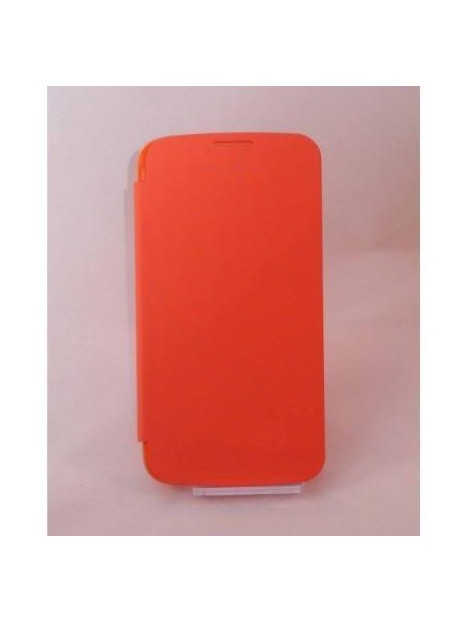 Samsung Galaxy Mega 5.8 I9150 Flip Cover naranja