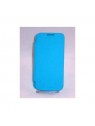 Samsung Galaxy SIV Mini I9190 i9195 Flip cover azul celeste
