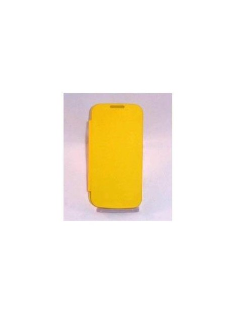 Samsung Galaxy SIV Mini I9190 i9195 Flip cover amarilla