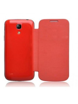 Samsung Galaxy SIV Mini I9190 i9195 Flip cover roja