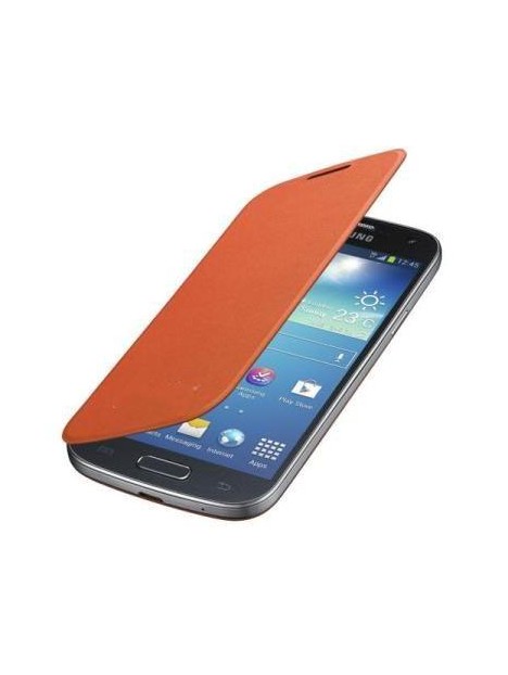 Samsung Galaxy SIV Mini I9190 i9195 Flip cover naranja