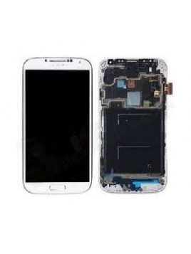 Samsung Galaxy S4 I9505 LCD + Táctil blanco + marco premium