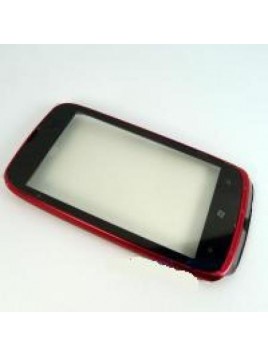 Nokia 610 Táctil + Marco rojo Premium