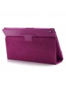 Funda de piel para Tablet Xperia Z color morado claro