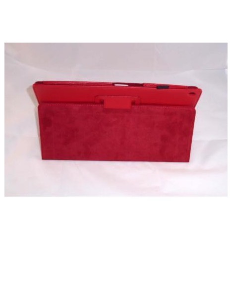 Funda de piel para Tablet Xperia Z color rojo