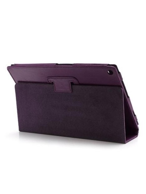 Funda de piel para Tablet Xperia Z color morado oscuro