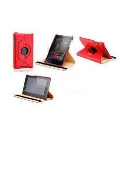 Asus Google Nexus 7" Funda Giratoria 360º  Roja