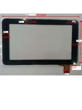 Pantalla táctil repuesto tablet china 7" modelo 1 sunstech TAB700 Y I-JOY REBEL 7