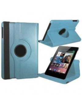 Asus Google Nexus 7" Funda Giratoria 360º Azul Celeste