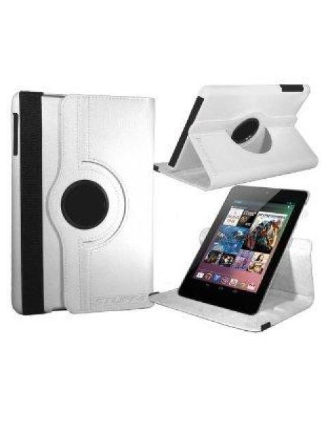 Asus Google Nexus 7" Funda Giratoria 360º  blanca