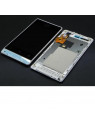 Sony Ericsson Xperia Miro ST23I LCD + Táctil + Marco blanco