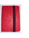 Funda Tablet Univ. 6" diseño Rojo Velcro Restraint System