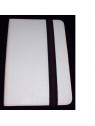 Funda Tablet Univ. 7" liso Blanco Velcro Restraint System