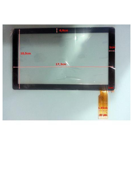 Pantalla Táctil repuesto Tablet China 7" Modelo 5