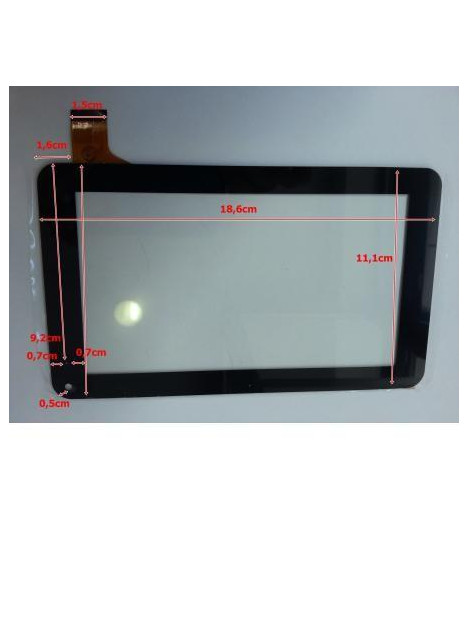 Pantalla Táctil repuesto tablet china 7" modelo 8