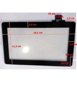 Pantalla táctil repuesto tablet china 7" modelo 15