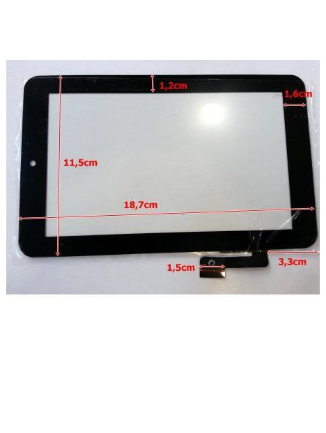 Pantalla Táctil Repuesto Tablet china 7" Modelo 21