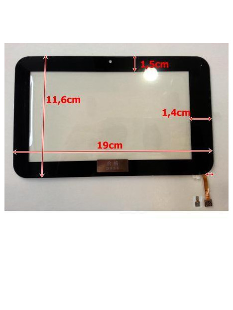 Pantalla Táctil Repuesto Tablet china 7" Modelo 23