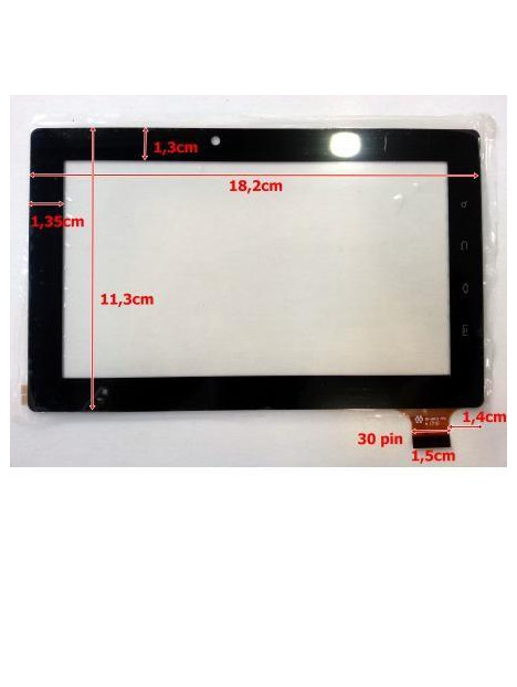 Pantalla Táctil repuesto tablet china 7" Modelo 24