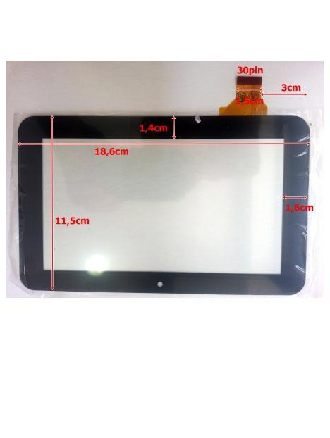 Pantalla Táctil repuesto tablet china 7" Modelo 31