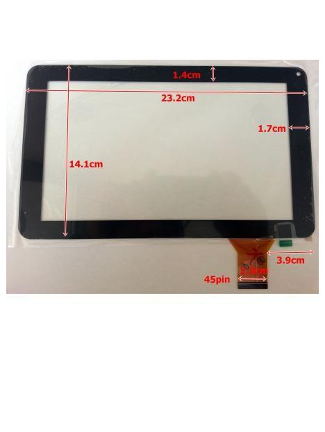 Pantalla táctil repuesto tablet china 9" Modelo 11