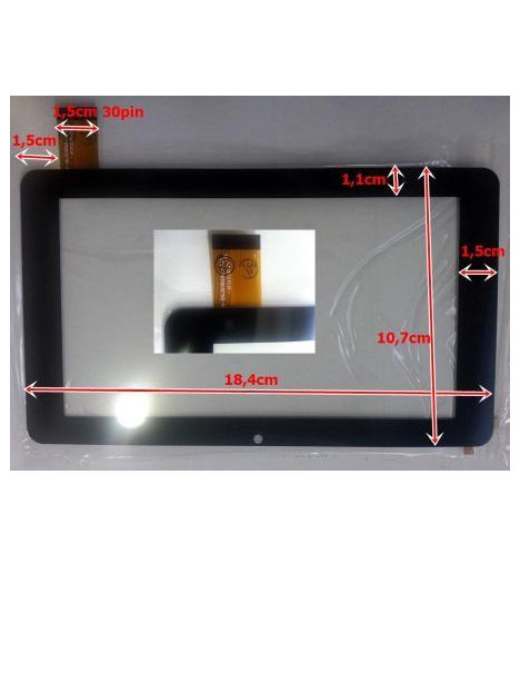 Pantalla táctil repuesto Tablet china 7" Modelo 36