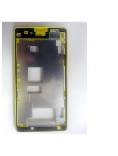 Sony Xperia Z1 Mini D5503 Z1C M51W marco frontal amarillo