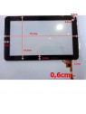 Pantalla táctil repuesto tablet china 9" modelo 17