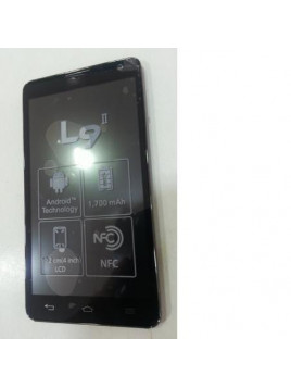 LG Optimus L9 II 2 D605 Pantalla lcd + Táctil negro + Marco