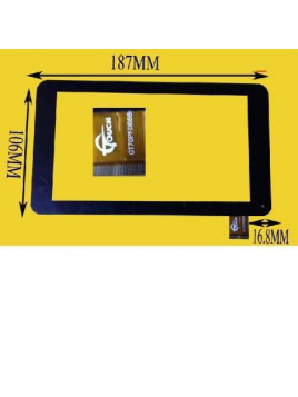 Pantalla táctil repuesto Tablet china 7" Modelo 56 gt70pfd88