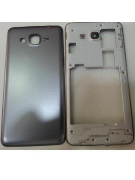 Samsung Grand Prime G530 carcasa trasera gris + tapa baterí