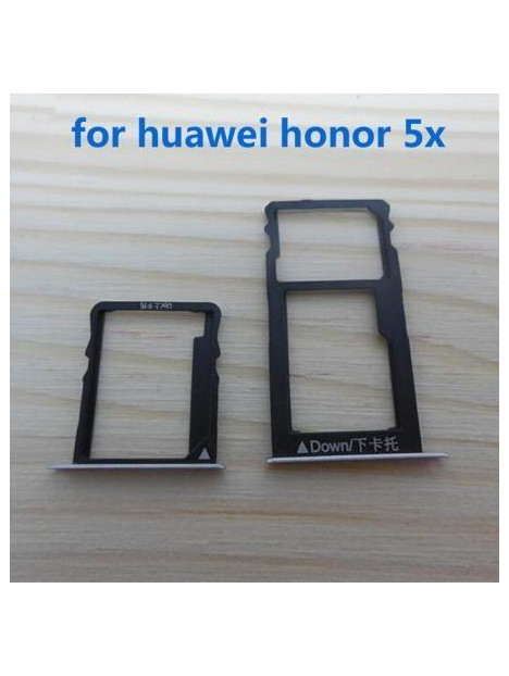 Huawei Honor 5X set 2 pcs soporte sim y memoria premium