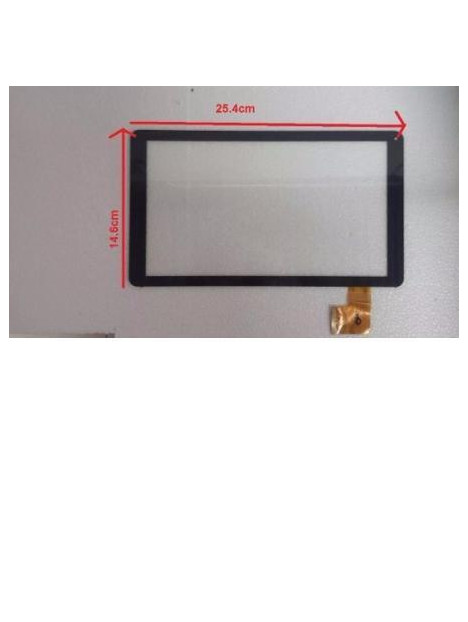 Pantalla Táctil repuesto Tablet china 10.1" Modelo 42 negro ZYD101-19V01