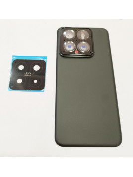 Tapa trasera o tapa bateria negra para Xiaomi 14 mas lente de camara