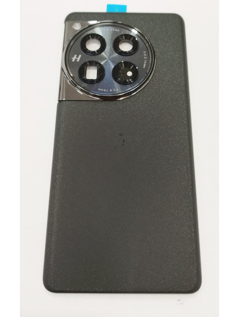 Tapa trasera o tapa bateria negra para OnePLus 12 5G mas lente de camara