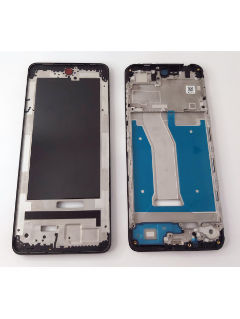 Carcasa o marco frontal negro para Motorola Moto G04