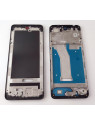Carcasa o marco frontal negro para Motorola Moto G04