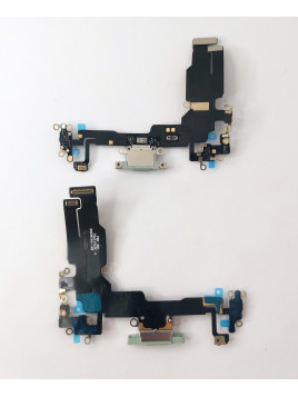 Flex puerto de carga verde para Iphone 15 compatible