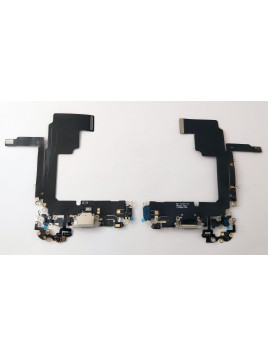 Flex puerto de carga blanco para Iphone 15 Pro compatible