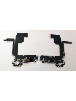 Flex puerto de carga azul para Iphone 15 Pro compatible