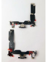 Flex puerto de carga negro para Iphone 15 Plus compatible