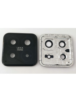 Lente de camara con marco negro para Xiaomi 14 calidad premium