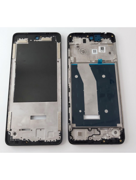 Carcasa o marco frontal negro para Motorola Moto G24 4G