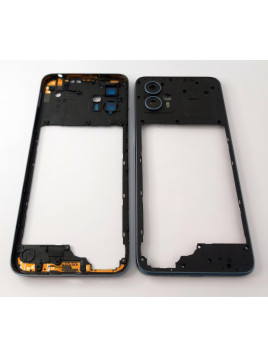 Carcasa central o marco azul para Motorola Moto G23