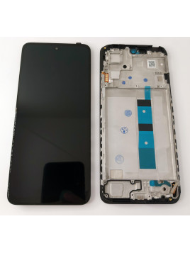 Pantalla lcd Oled Hehui mas tactil negro con marco negro para Xiaomi Redmi Note 12 4G compatible