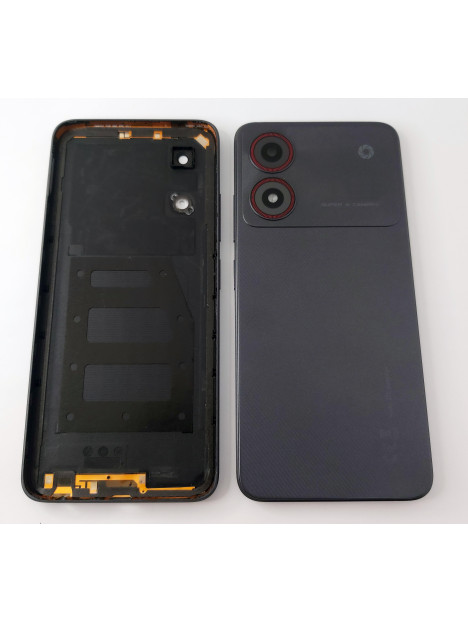 Tapa trasera o tapa bateria negra para ZTE Blade A34