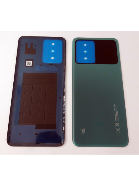 Tapa trasera o tapa bateria verde para Xiaomi Poco X5 5G