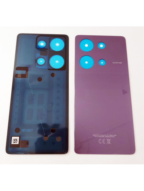 Tapa trasera o tapa bateria violeta para Xiaomi Poco M6 Pro 4G